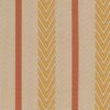 yellow striped wallpaper from osborne & little