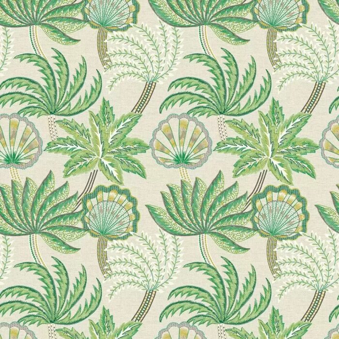 Ravenala Wallpaper - Emerald swatch