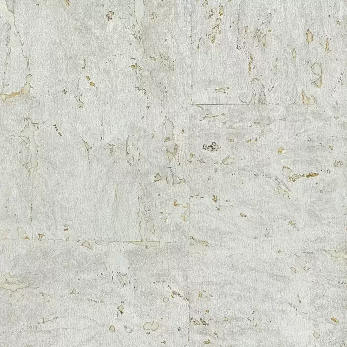 Kanoko Cork Wallpaper - Silver swatch