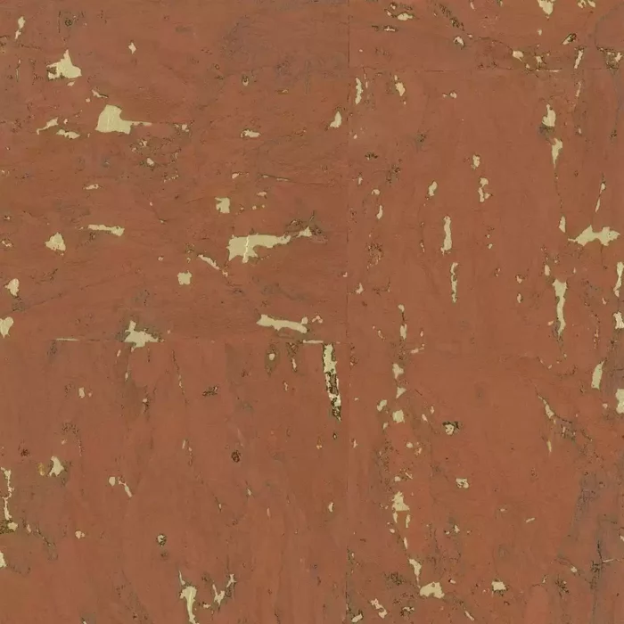 Kanoko Cork Wallpaper - Terracotta swatch