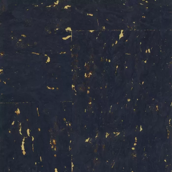 Kanoko Cork Wallpaper - Indigo swatch