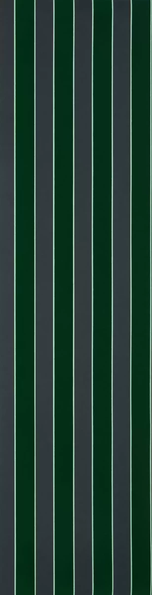 Regency Stripe Wallpaper - Mallard by green striped wallpaper from osborne & little