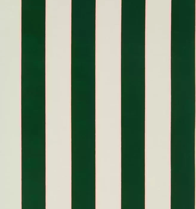 Regency Stripe Wallpaper -  Emerald / Blossom swatch
