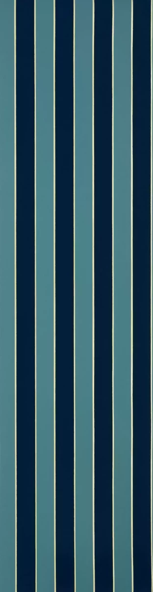 Regency Stripe Wallpaper - Peacock by blue striped wallpaper from osborne & little