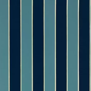 blue striped wallpaper from osborne & little
