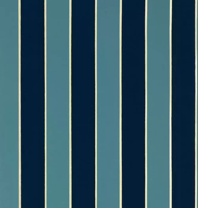 Regency Stripe Wallpaper - Peacock swatch