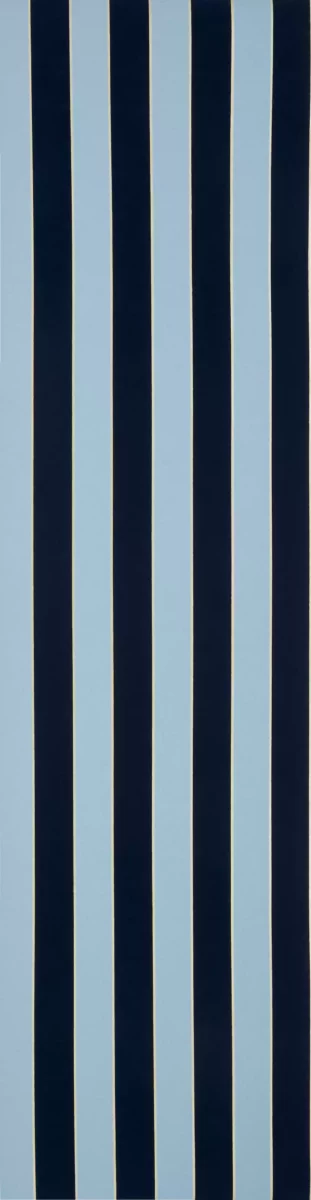 Regency Stripe Wallpaper - Navy / Sky by blue striped wallpaper from osborne & little