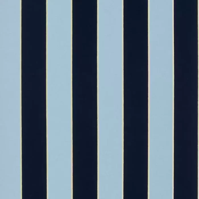 Regency Stripe Wallpaper -  Navy / Sky swatch