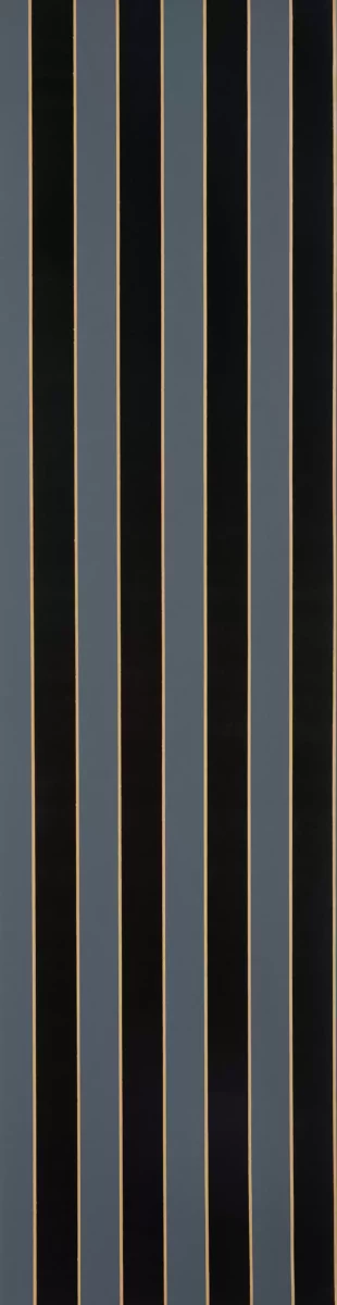 Regency Stripe Wallpaper - Midnight / Bronze by blue striped wallpaper from osborne & little