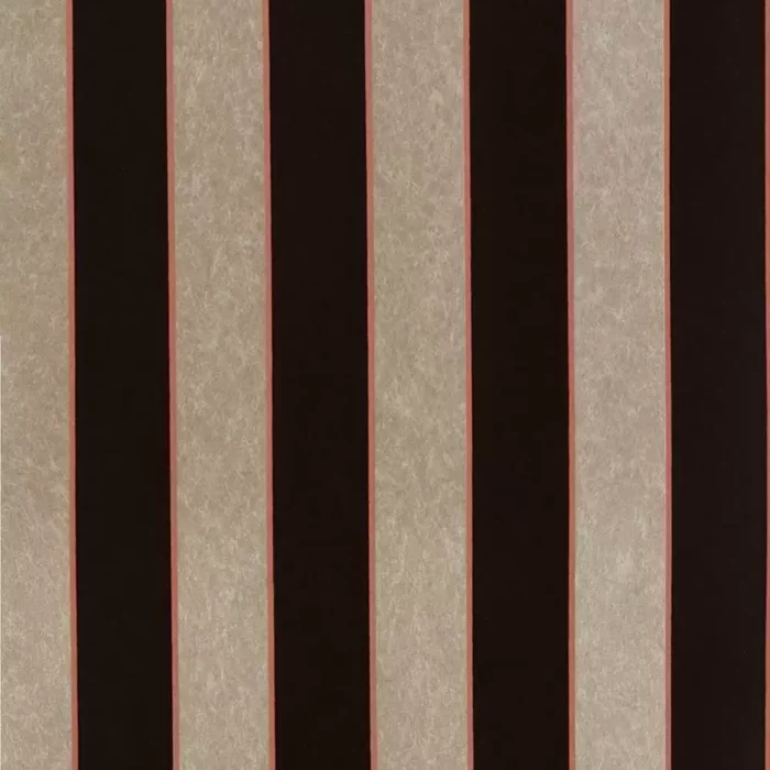Regency Stripe Wallpaper -  Bronze / Coral swatch