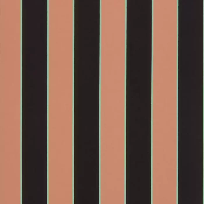 Regency Stripe Wallpaper - Terracotta swatch