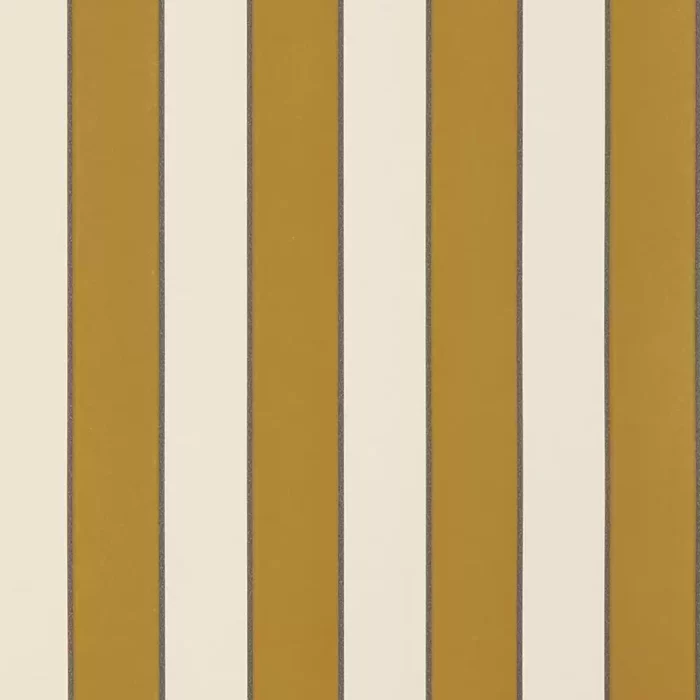 Regency Stripe Wallpaper - Ochre swatch