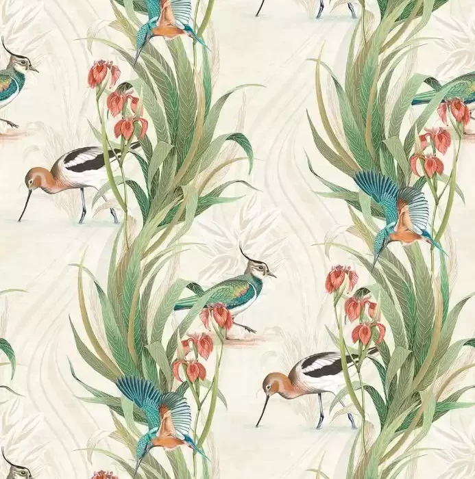 Halcyon Wallpaper - Coral swatch