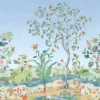 green botanical wallpaper from osborne & little