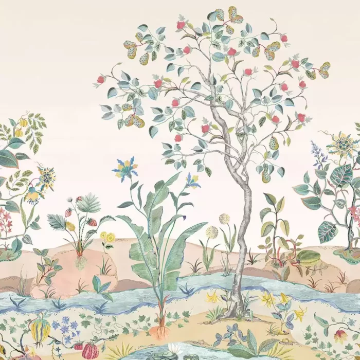Mythical Mural Wallpaper - Shell swatch