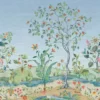 green botanical wallpaper from osborne & little