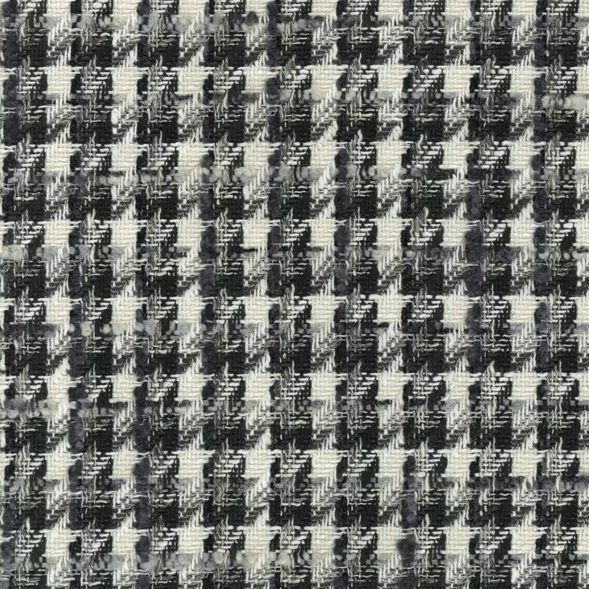black-grey checked woolen fabric from Osborne & Little