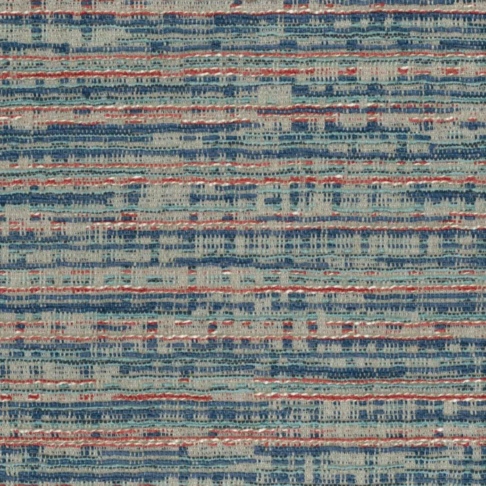 Berkeley Fabric - Denim /  Geranium – Denim / Geranium swatch