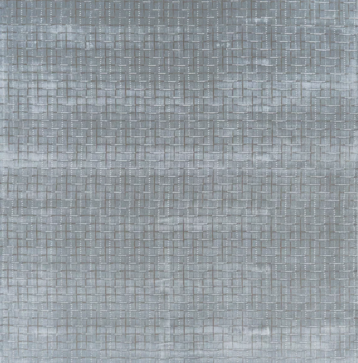black-grey geometric velvet-chenille fabric from Osborne & Little