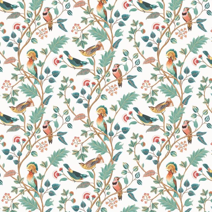 Mayani Fabric - Aqua swatch