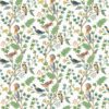 green botanical linen fabric from Osborne & Little