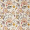 pink botanical embroideried fabric from Osborne & Little