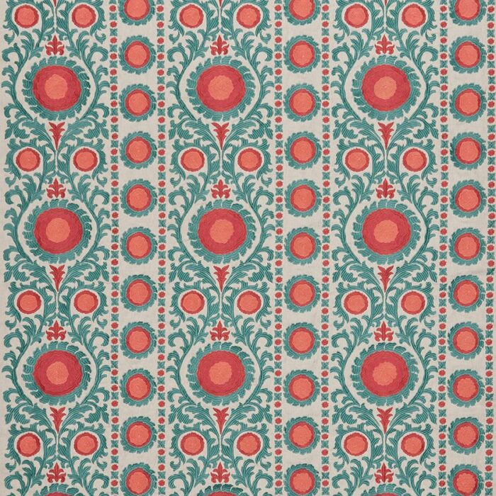 Samrina Fabric - Coral swatch