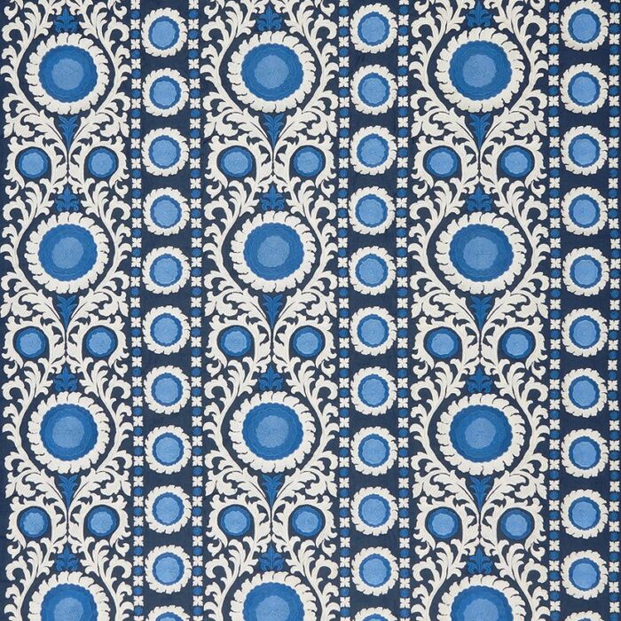 Samrina Fabric - Indigo swatch