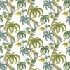 green botanical printed fabric from Osborne & Little