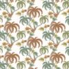 brown botanical printed fabric from Osborne & Little