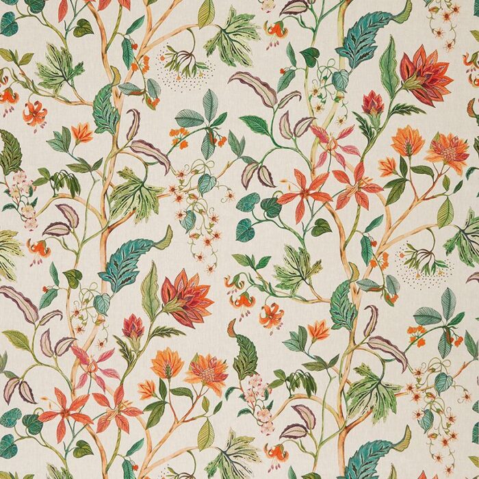 Chellah Fabric - Terracotta swatch