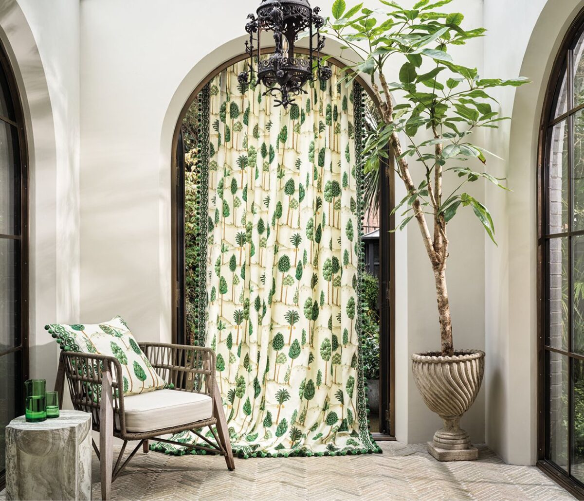 Foresta Fabric - Emerald by Foresta Fabric - Emerald from