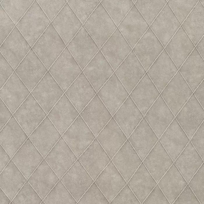 Caresse Diamond Fabric - Parchment swatch