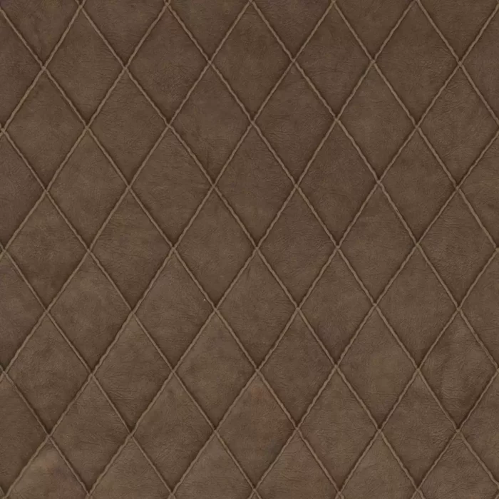 Caresse Diamond Fabric - Burnt Umber swatch