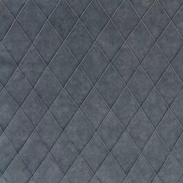 Caresse Diamond Fabric - Steel by blue geometric misc fabric from Osborne & Little