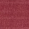 red plain velvet-chenille fabric from Osborne & Little