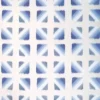 blue checked voile-sheer fabric from Osborne & Little