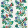 green botanical cotton fabric from Osborne & Little