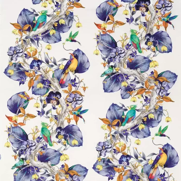 Rain Forest Fabric - Amethyst swatch