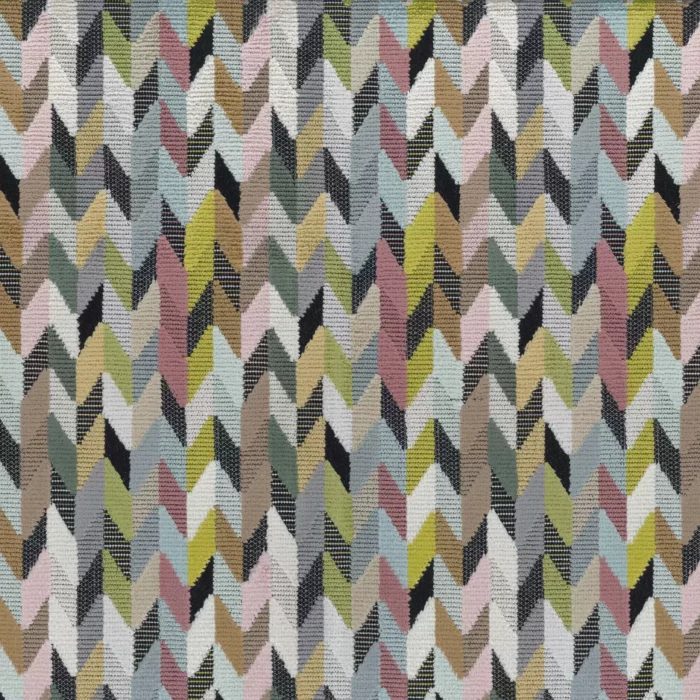 Felicia Fabric - Blush /  Charcoal / Silver – Blush / Charcoal / Silver swatch