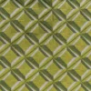 green geometric velvet-chenille fabric from Osborne & Little
