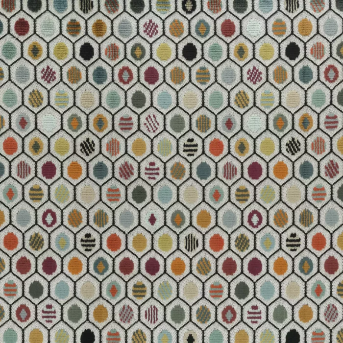 Pelangi Velvet Fabric - Terracotta swatch