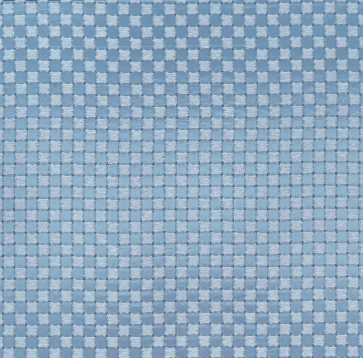 blue checked jacquard fabric from Osborne & Little