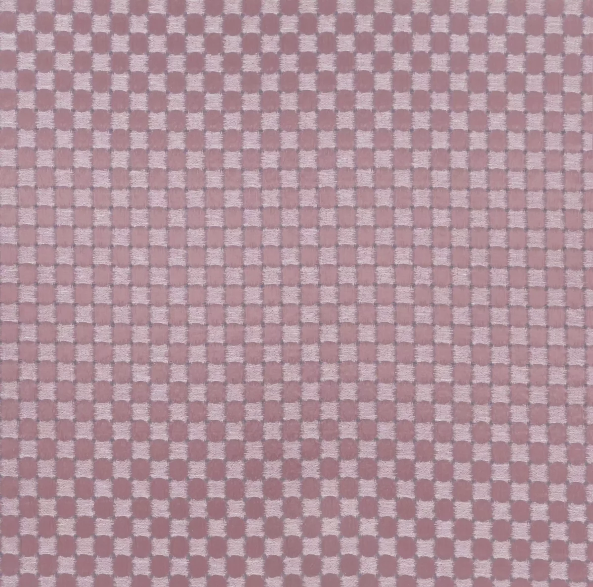 Madrigal Fabric - Blossom by pink checked jacquard fabric from Osborne & Little
