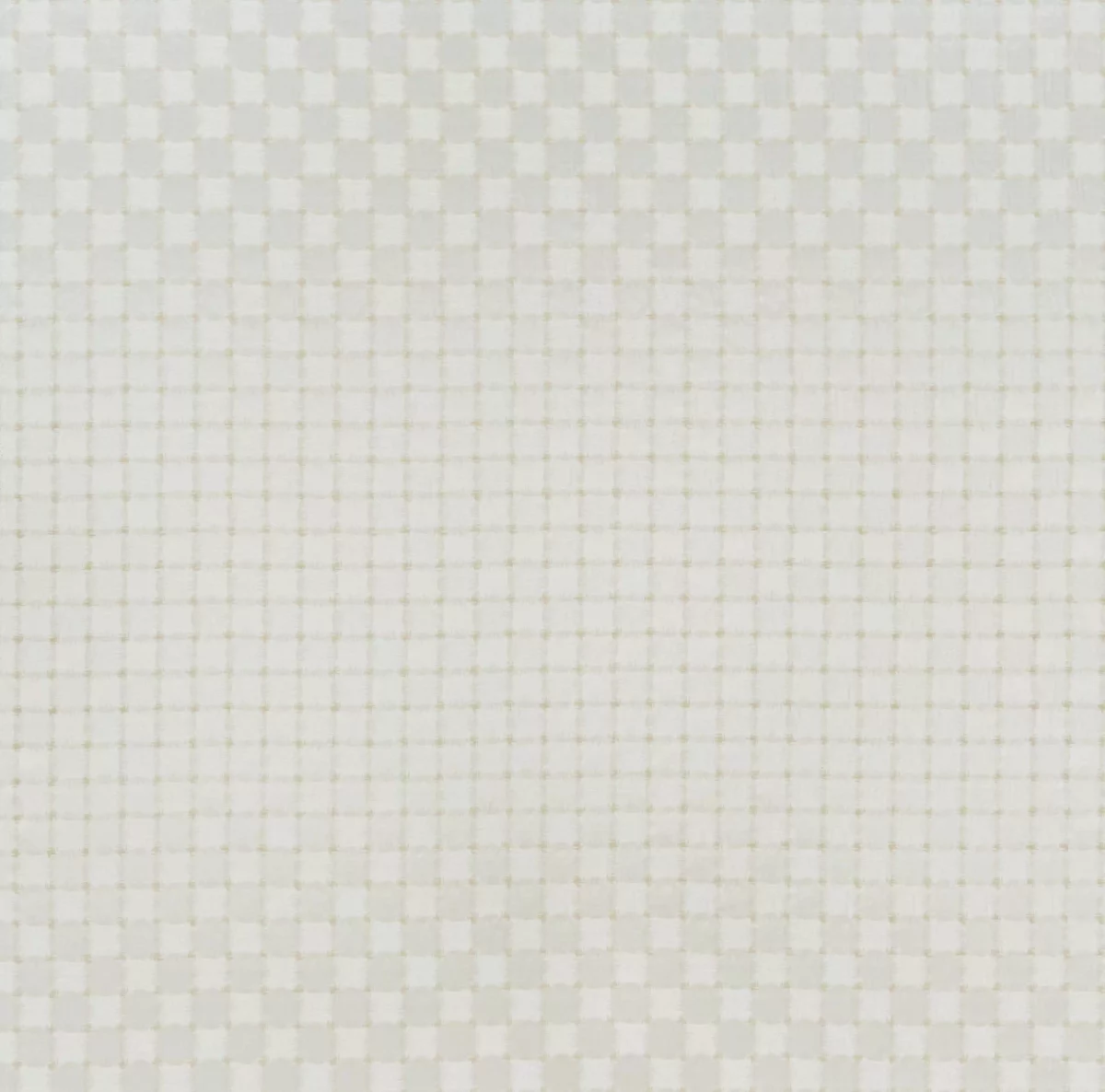 Madrigal Fabric - Ivory by white checked jacquard fabric from Osborne & Little
