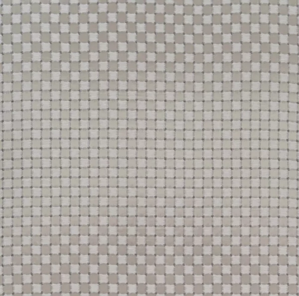 Madrigal Fabric - Linen / Sepia by neutral checked jacquard fabric from Osborne & Little