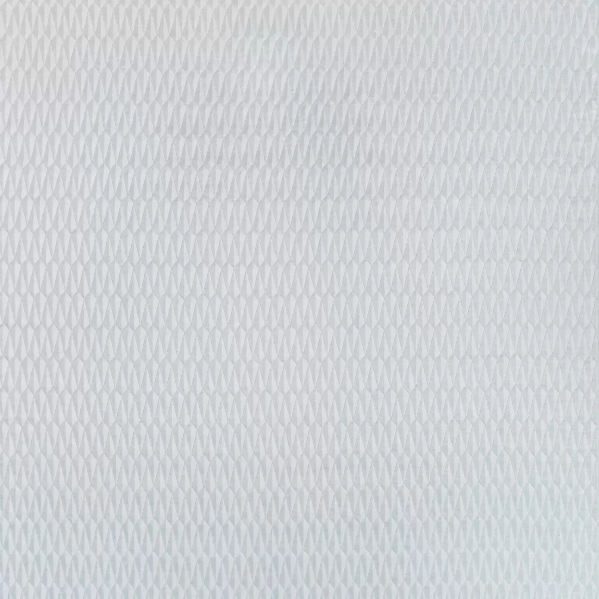 Prelude Fabric - Silver by black-grey geometric jacquard fabric from Osborne & Little