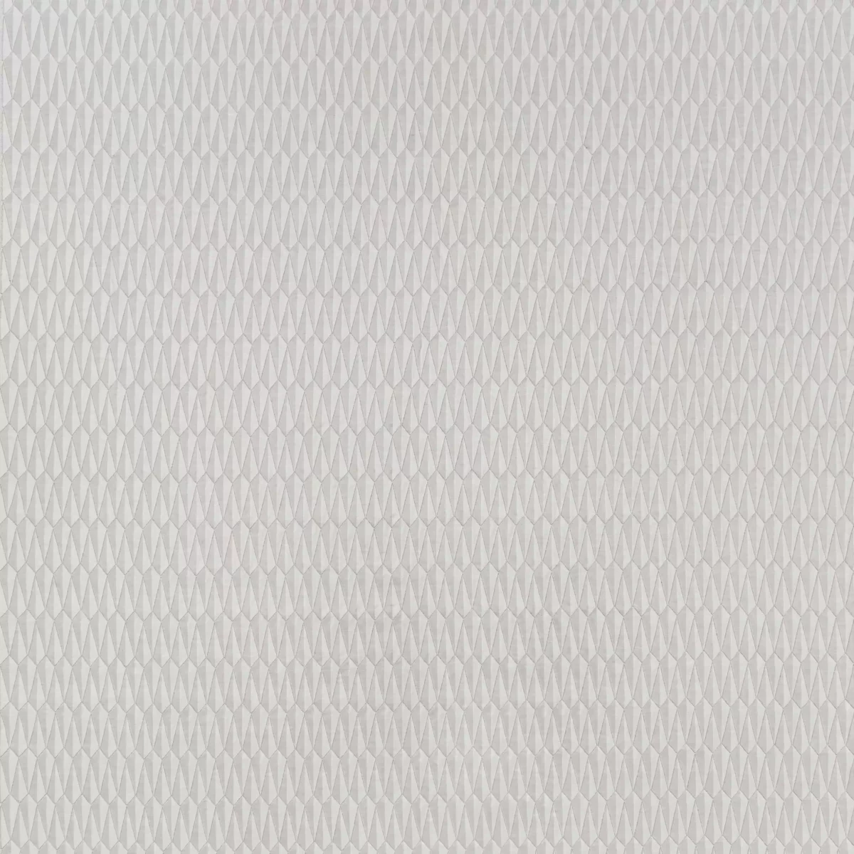 Prelude Fabric - Monochrome by black-grey geometric jacquard fabric from Osborne & Little