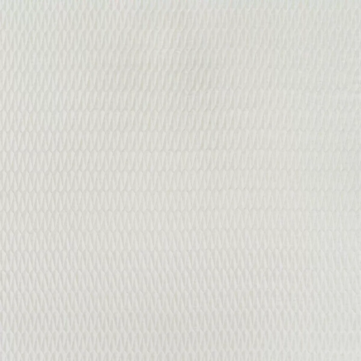 Prelude Fabric - Ivory by white geometric jacquard fabric from Osborne & Little