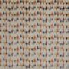 orange geometric velvet-chenille fabric from Osborne & Little